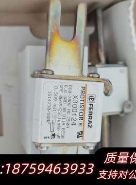 FERRAZ法雷熔断器PR0TIST0R。型号Ⅹ300124询价