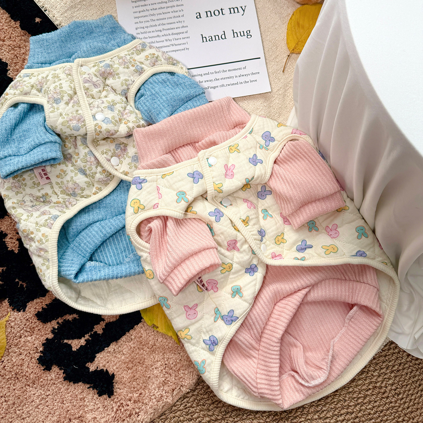 狗狗衣服宠物冬季马甲法斗巴哥保暖无袖棉服雪纳瑞冬装比熊棉袄