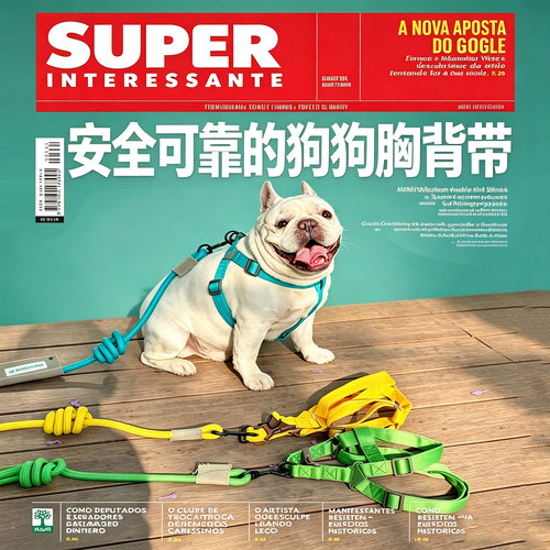狗狗胸背带牵引绳法斗巴哥外出狗链比熊边牧遛狗绳宠物外出用品