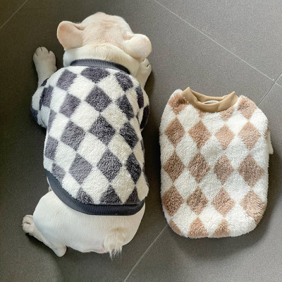 法斗衣服泰迪冬装宠物卫衣