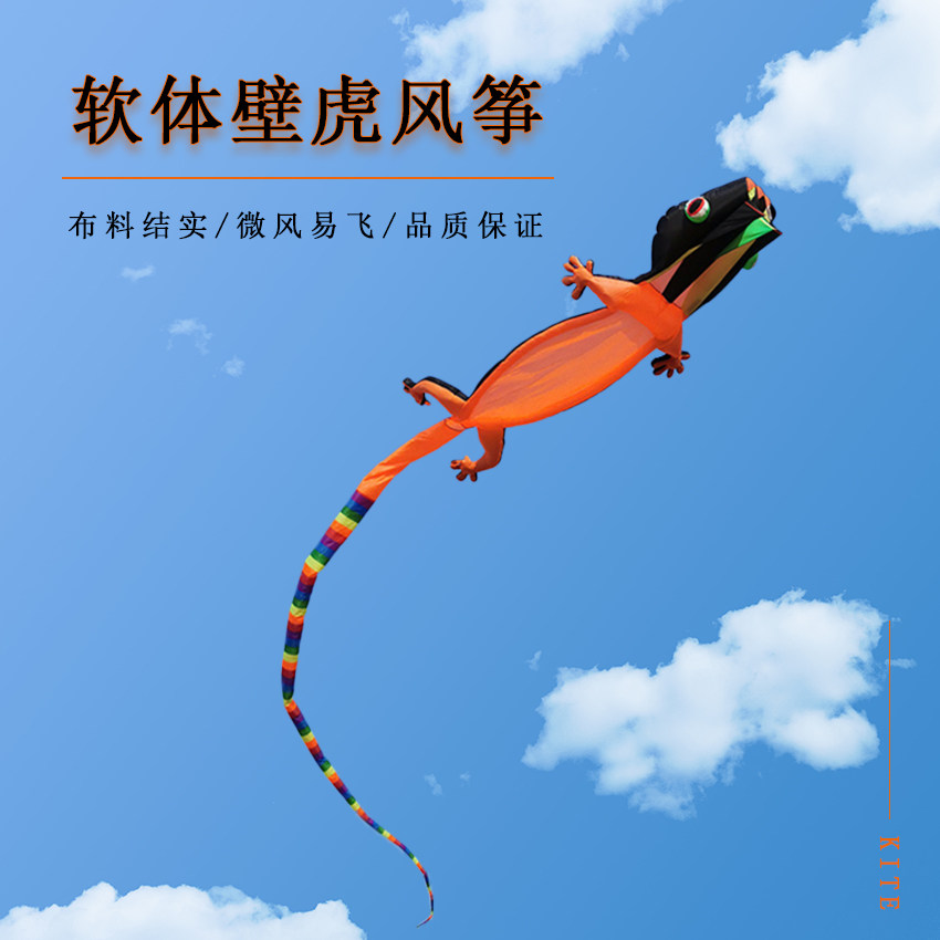 大型高档好飞14米壁虎软体风筝