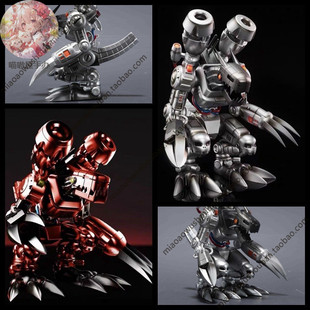 数码宝贝动漫雕像二次元周边摆件黑暗四大天王机械邪龙兽手办礼品