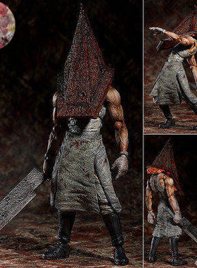 国产 figma SP055 寂静岭2三角头红色金字塔头大铁头可动手办模型