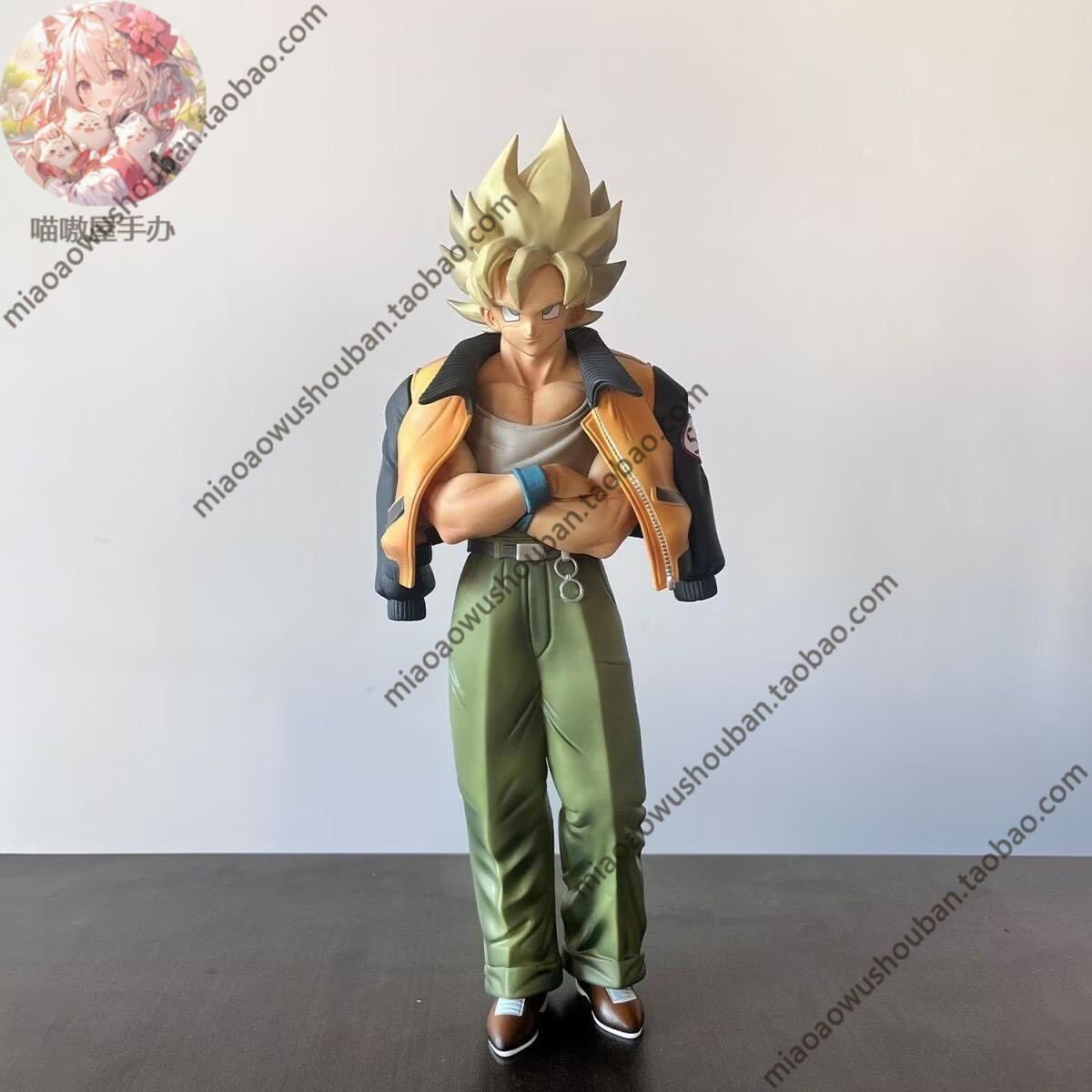 七龙珠许愿工作室休闲服悟空手办