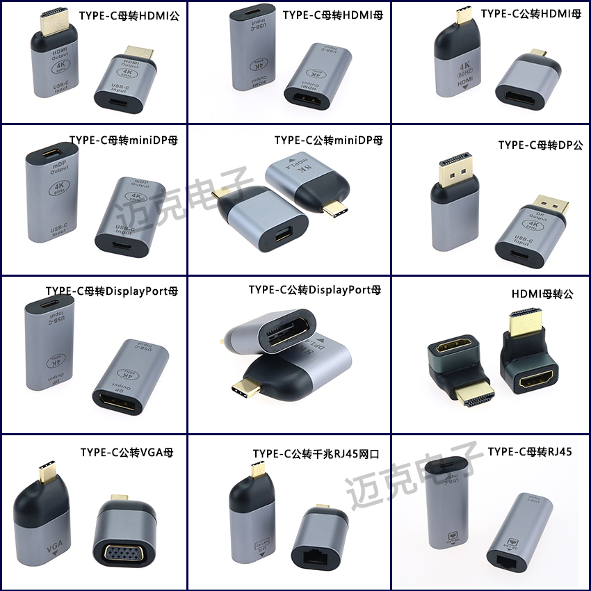 网口MiniDP转换器电视高清千兆