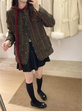 【福利】QIQI绮绮家~圣诞款羽绒小香外套57897【杭州奥瑾】#11-27