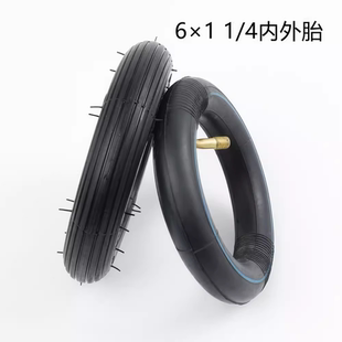 電動(dòng)滑板車(chē)6寸加厚輪胎6x1 4內(nèi)胎外胎前后防爆內(nèi)外胎充氣輪胎