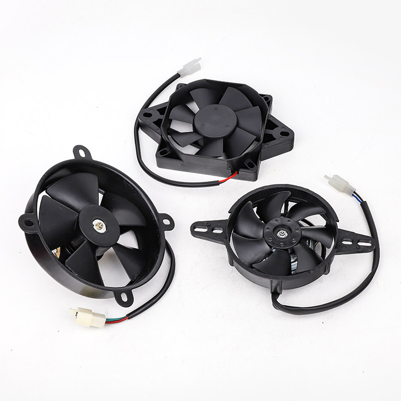 越野摩托车散热12V风扇NC250cc水冷箱适用于泰坦鑫源X6波速尔恒舰