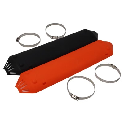 适用恒舰S7Z300KTM EXC XC越野摩托车排气尾段保护罩排气保护护板