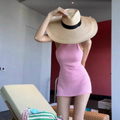 泳衣女款 连体高级感泡温泉性感纯欲风 遮肚显瘦裙式 2025年新款 爆款