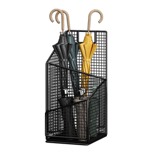 雨伞收纳架家用门口壁挂雨伞桶商用酒店大堂创意雨伞沥水置物架子