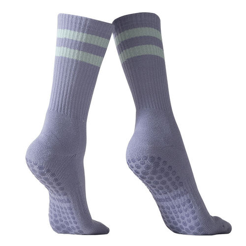 瑜伽袜子女防滑专业室内春秋普拉提健身跑步运动成人夏中筒运动袜