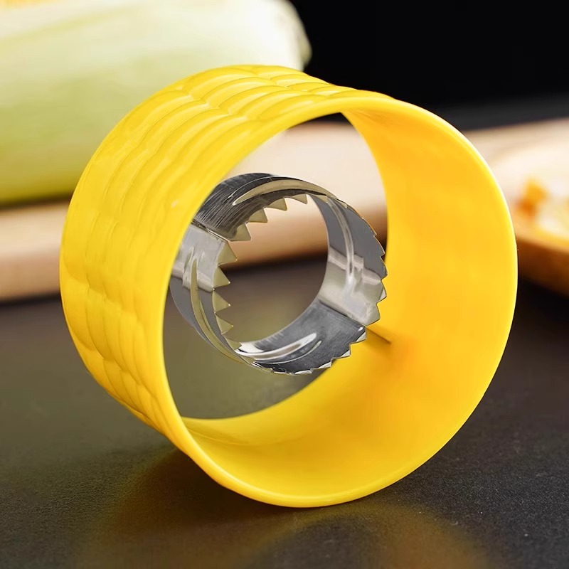 厨房小工具剥玉米神器不锈钢脱粒器分离器实用剥粒工具