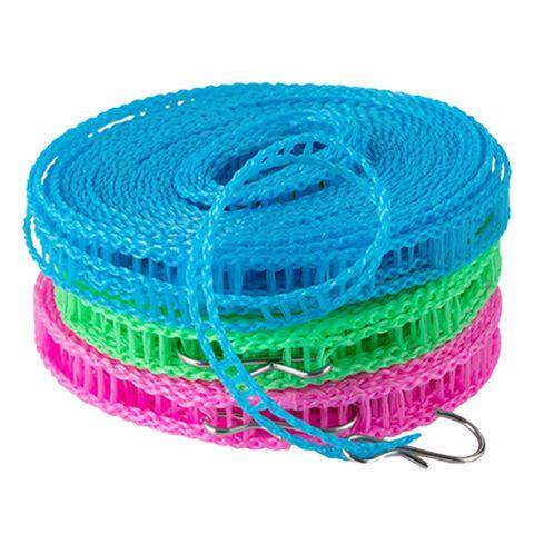 户外阳台防风防滑加粗晾衣绳宿舍晒被子高承重长挂绳实用设计