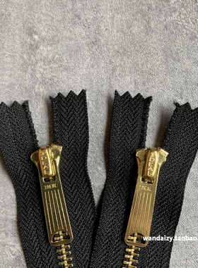 IDEAL 02 理想 复古 黄铜 5#号拉链 闭尾/开尾 30/40/60/70cm