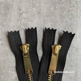 IDEAL 02 理想 复古 黄铜 5#号拉链 闭尾/开尾 30/40/60/70cm