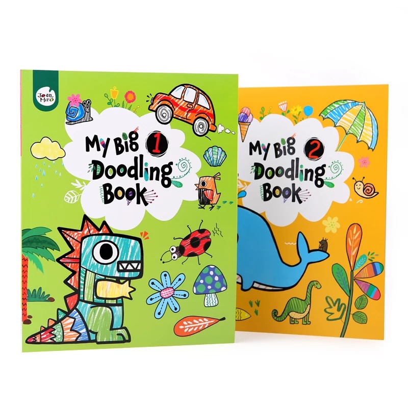 【库存亏本清仓】Joan Miro 美乐童年宝宝涂色书儿童绘画本上色书