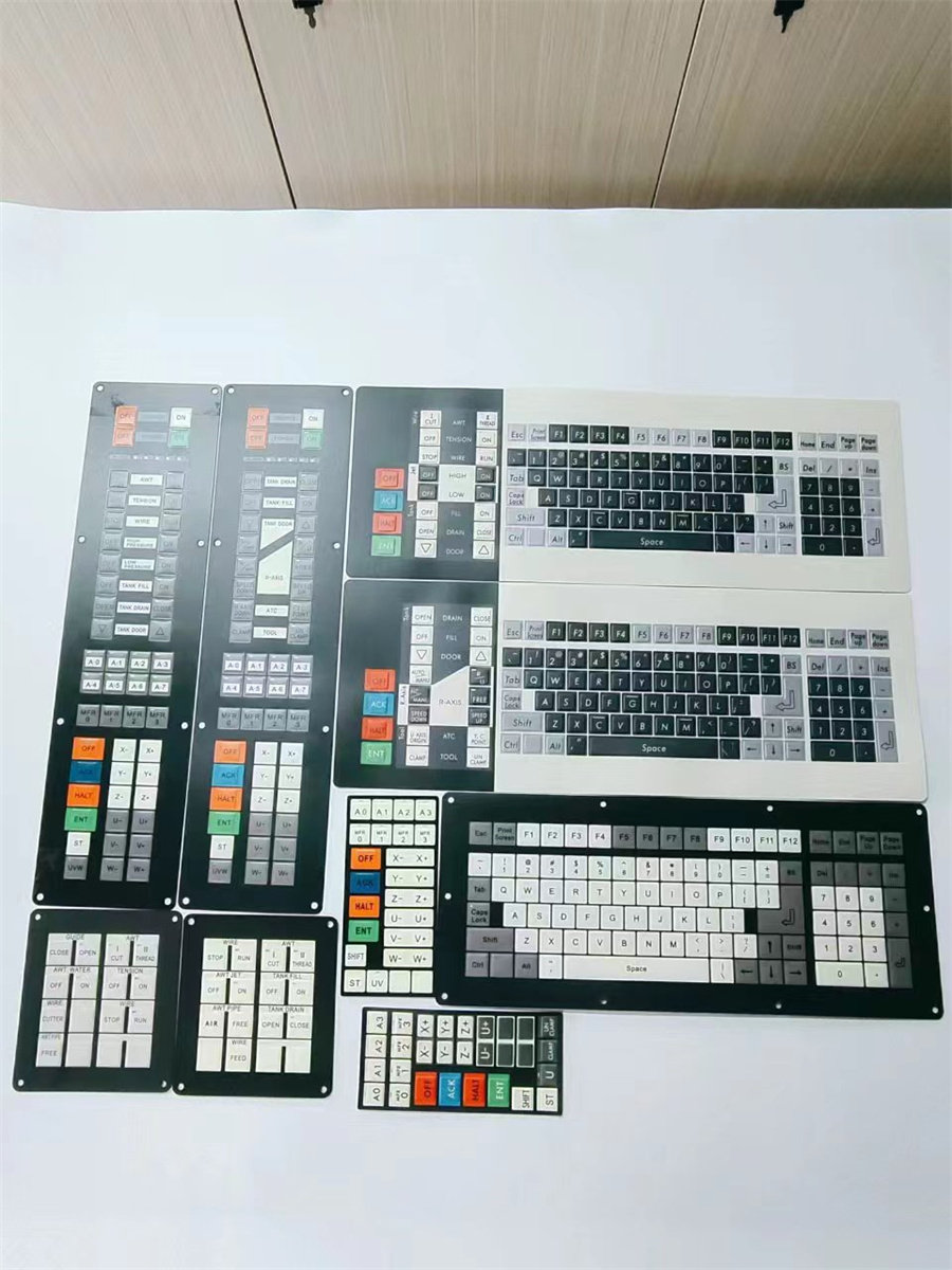 沙迪克操作面板线切割慢走丝面膜火花机新老款机按键面皮操作面板