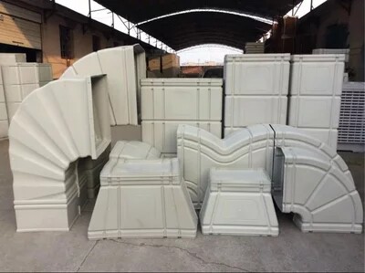 工业冷风机室内专用通风管道水冷环保空调塑料通风大直管