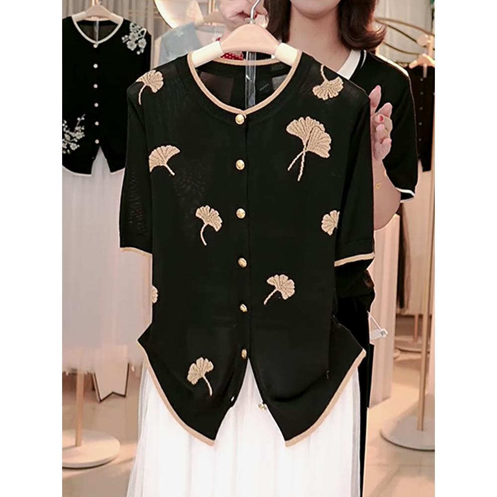 2025年夏季新款大码女装短