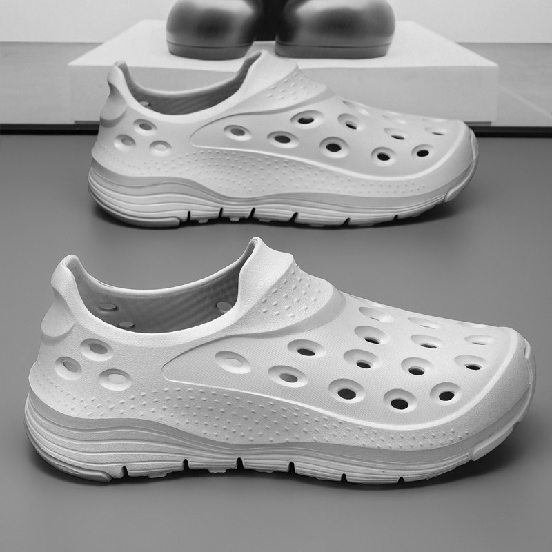 清仓洞洞鞋男夏季透气防滑软底男鞋不累脚防臭外穿沙滩鞋凉鞋情侣,流行男鞋,洞洞鞋,淘宝优惠券,粉丝福利购,淘宝优惠卷