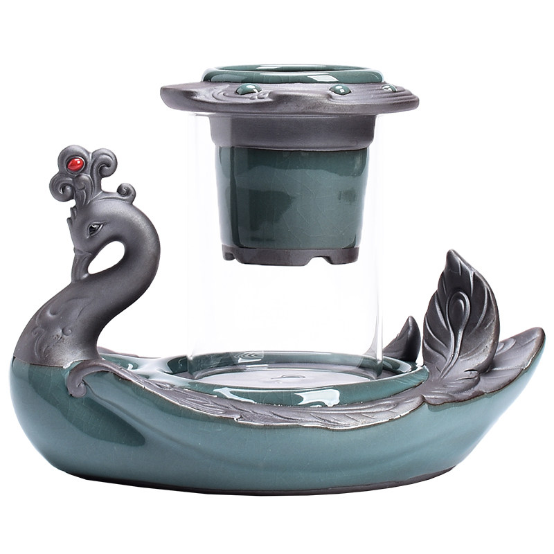 中式创意中国风懒人自动吸水花盆陶瓷造景水培室R内客厅盆景摆件,鲜花速递/花卉仿真/绿植园艺,花盆,淘宝优惠券,粉丝福利购,淘宝优惠卷