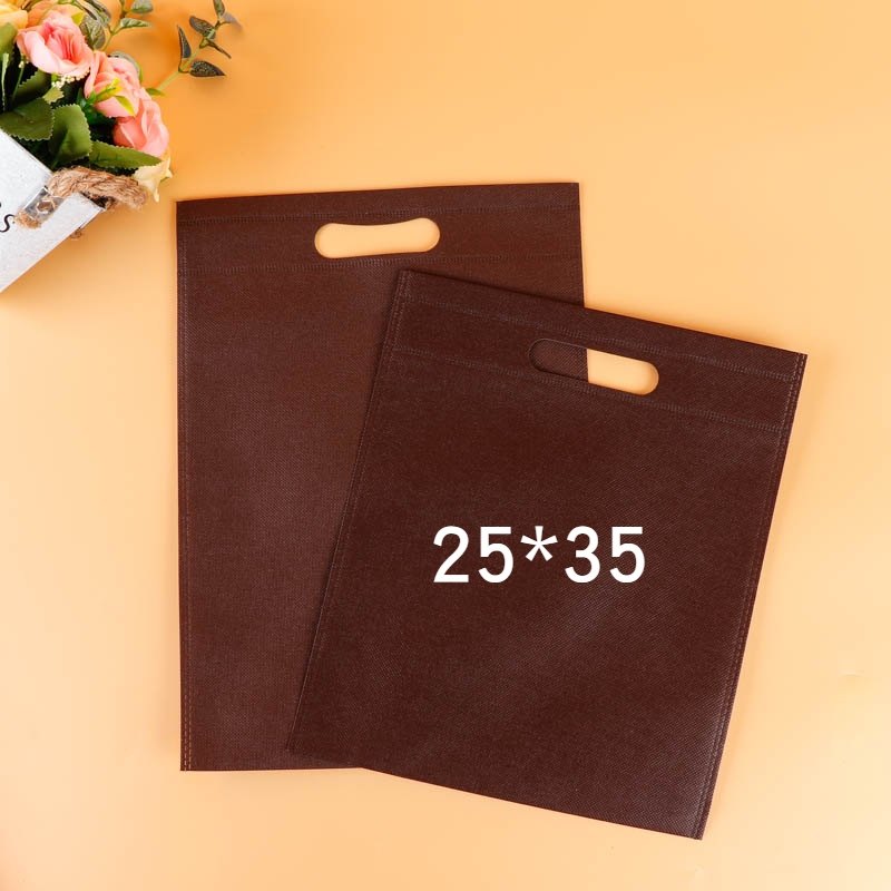 无纺布袋子定做手提袋LOGO环保袋定制广告购物空白袋现货加急印字