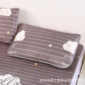 夏季凉席藤席枕头套单人冰丝席枕皮夏天信封式枕头套厂家直营
