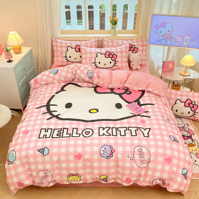 卡通可爱HelloKitty四件套