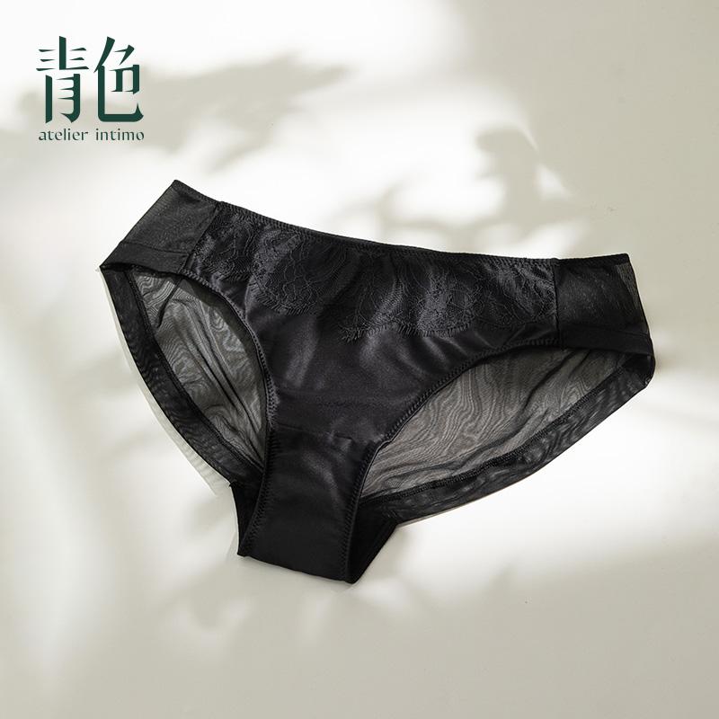 【泰泽低腰三角裤】里档纯棉内裤