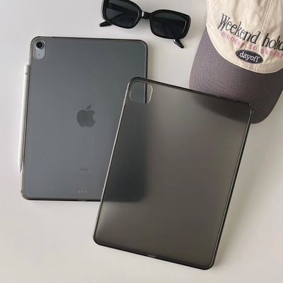 适用苹果11英寸iPad Air（M2）2024年保护套AIR6第十代pro11寸AIR5简约13寸防弯亚克力平板mini6防摔磨砂硬壳