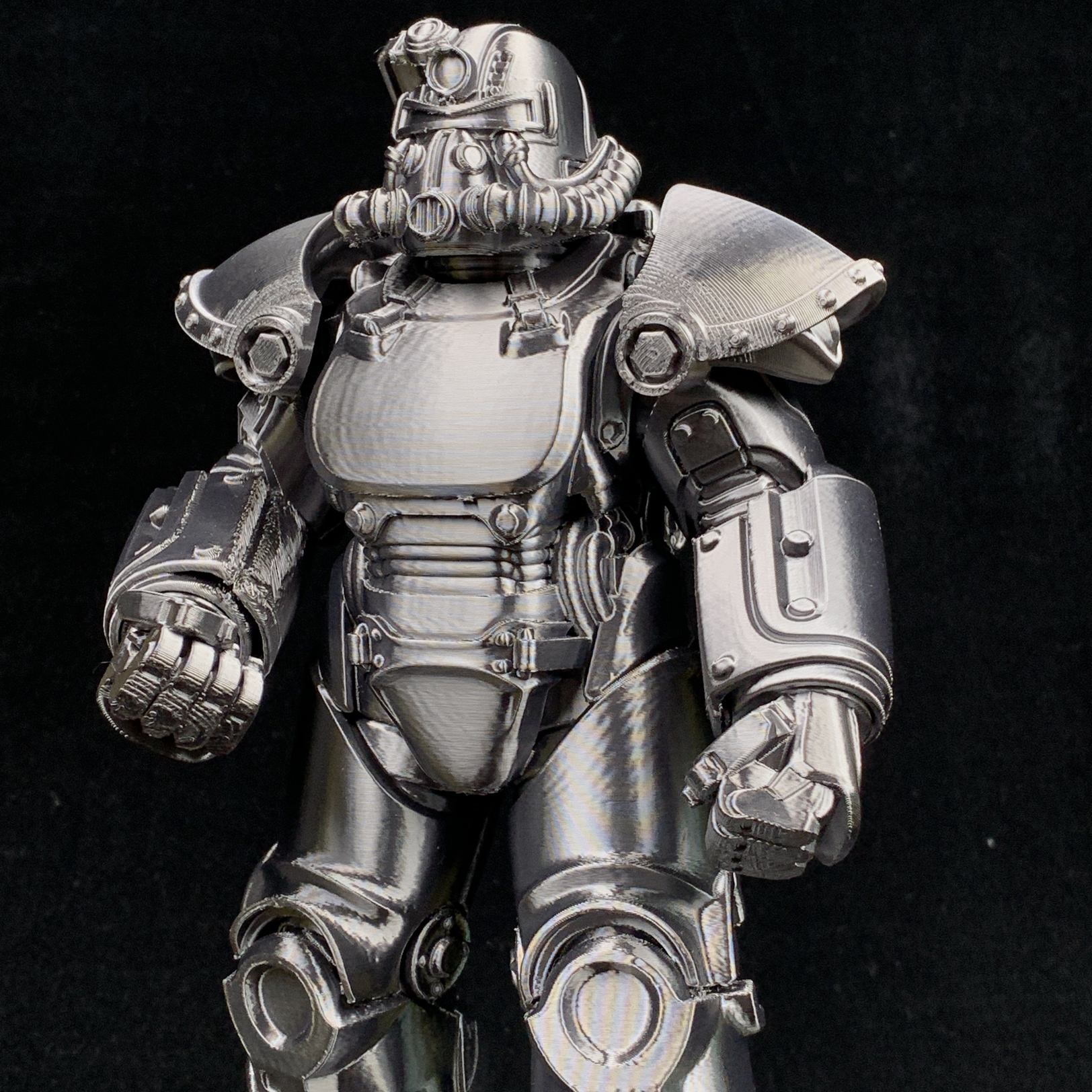 辐射T-51动力装甲辐射76Fallout4模型手办摆件