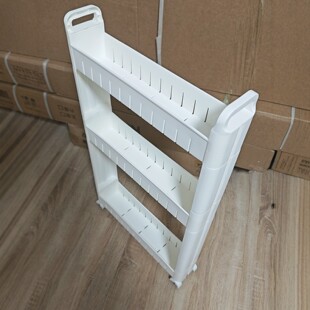 7cm10极窄夹缝隙窄缝超窄置物架厨房冰箱侧面边柜浴室马桶收纳柜