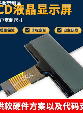 供应LCD12832黑白点阵屏车载检测设备仪器2.2寸液晶显示模组
