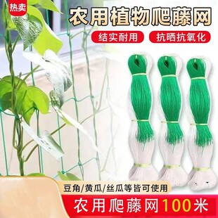 爬藤网农用植物山药黄瓜豌豆苦瓜豆角丝瓜吊瓜百香果攀爬种植网