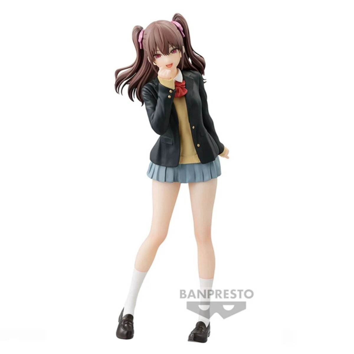 日本正版 万代 眼镜厂 2.5次元的诱惑 橘美花莉 制服ver.景品手办