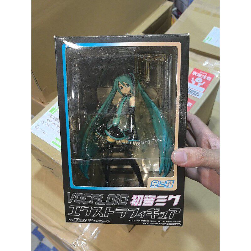 sega 世嘉 初音未来 VOCALOID ver1.5 初音手办 钢琴底座 哑光版