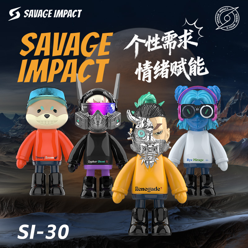 双飞燕SI-30桌面公仔摆件可活动