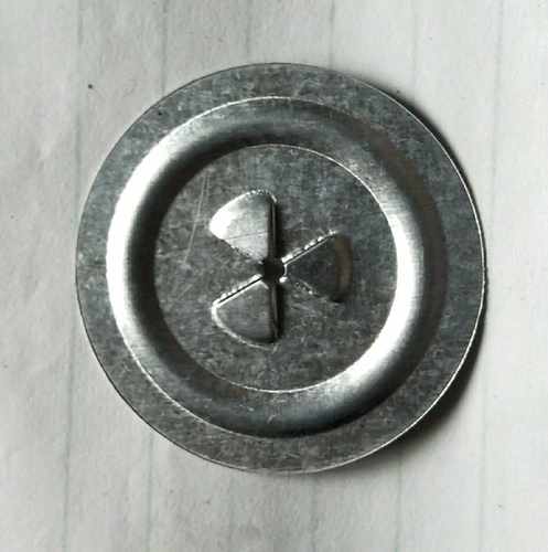 铁丝网固定装修固定铁片墙面防裂网粉刷网固定片射钉枪固定铁片