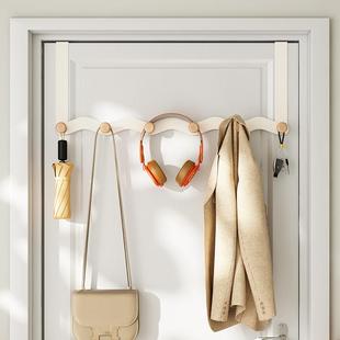 日本进口JHMO门后挂钩免打孔挂衣架卧室挂衣加高加长款门上入户门