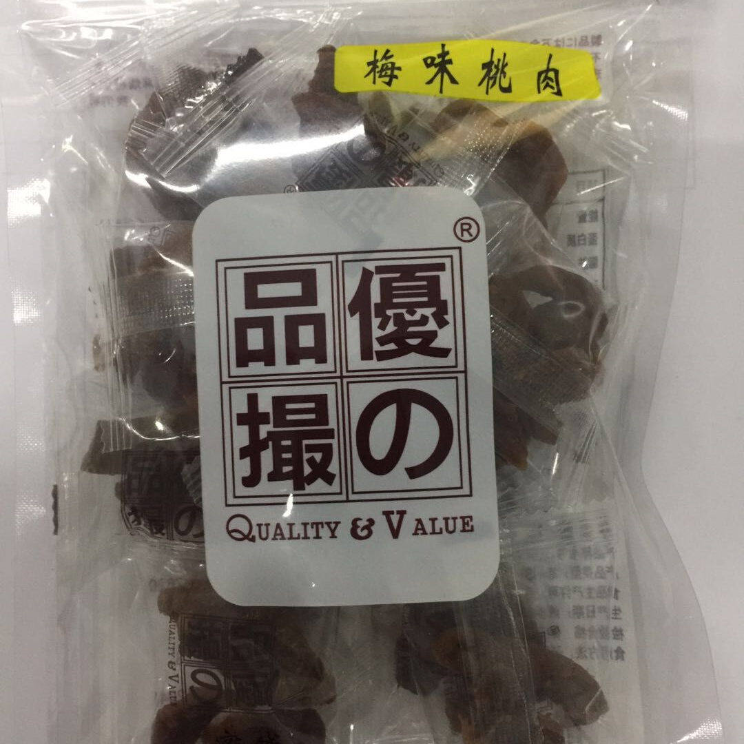 优之品撮水蜜桃肉与其它商品一起购买可以包邮香气十足有嚼劲好吃