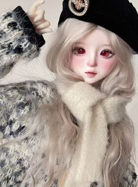 超甜bjd人偶可爱手工成品娃娃i高颜值6分娃娃女孩摆件盲盒古风礼