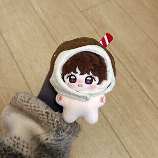 TF四代陈奕恒10cm棉花娃娃开团男娃换装便宜纯棉兔毛生日礼物套装