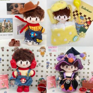 (现货)10cm正常体娃衣15cm周可可棉花娃娃可穿衣服周深娃衣原创