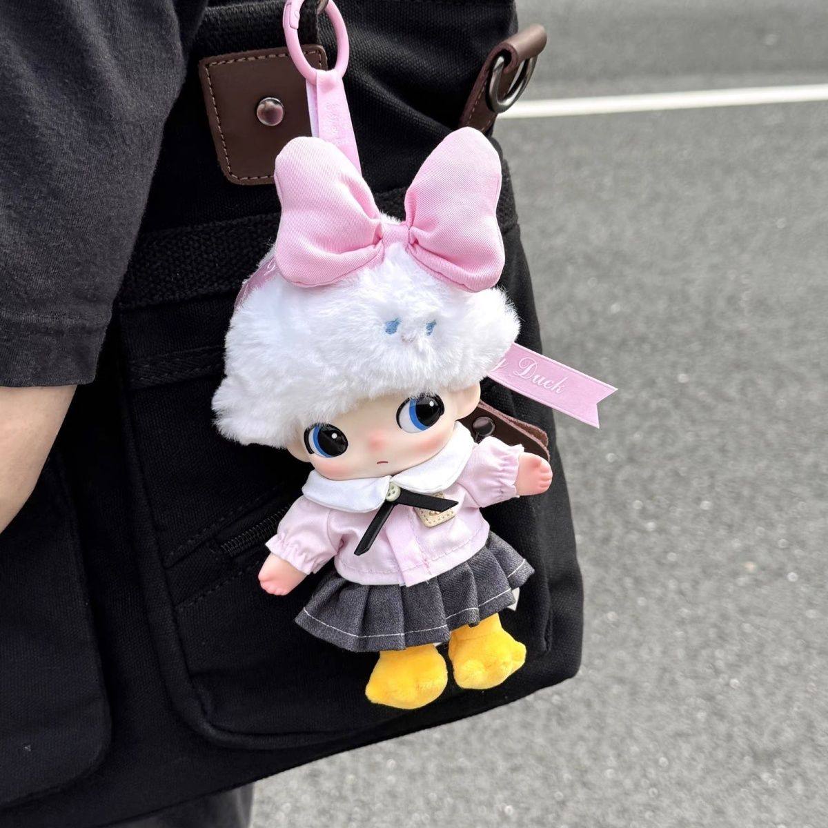 dimoo泡泡玛特唐老鸭黛丝搪胶毛绒挂件学院娃衣套装替换(不含娃,模玩/动漫/周边/娃圈三坑/桌游,棉花娃娃/毛绒玩具娃衣,淘宝优惠券,粉丝福利购,淘宝优惠卷