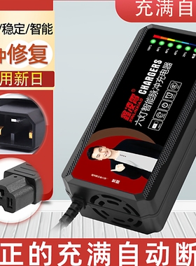 适用于新日金箭电动车电瓶充电器36V48V60V72V64V20AH30AH防触碰