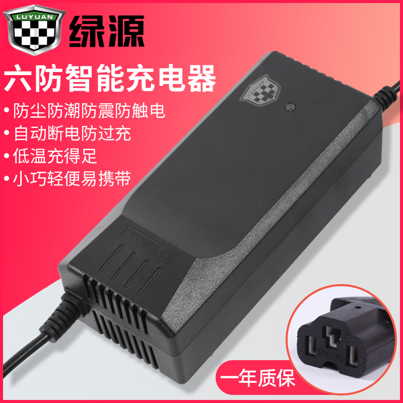 防雨防水电动车电瓶充电器48v12ah60v20ah72v小龟王三轮车通用款