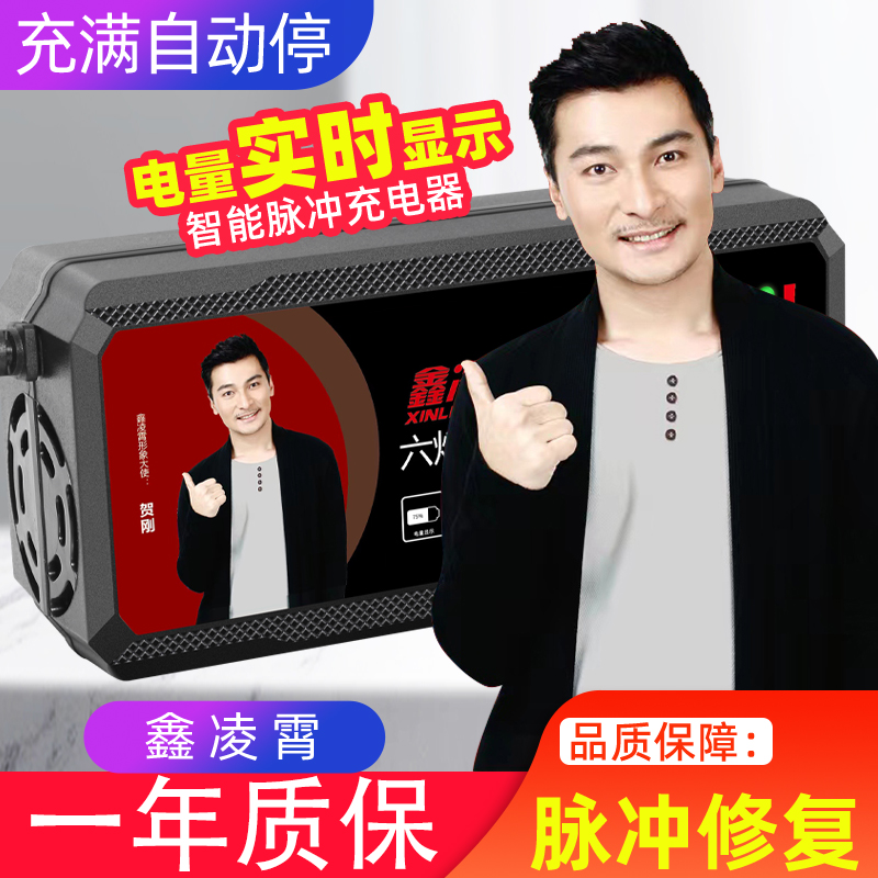 适用苏琪尔电动车电瓶充电器48v12ah60v20ah72v96V三轮车通用款