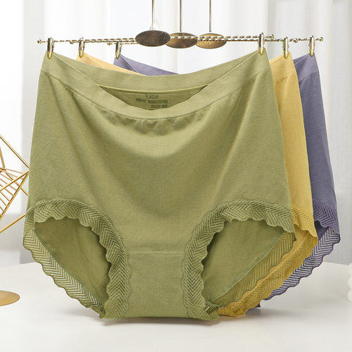女内裤高腰无缝一体中年妈妈裤头