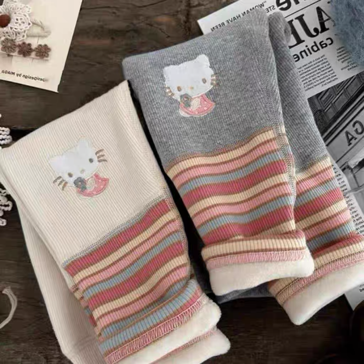 女童加绒无骨打底裤秋冬新款宝宝冬季加厚洋气儿童冬装一体绒裤子,童装/婴儿装/亲子装,裤子,淘宝优惠券,粉丝福利购,淘宝优惠卷